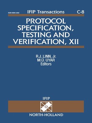 cover image of IFIP Transactions C: Communication Systems, Volume 8